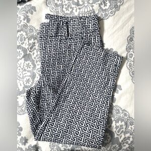 Navy & White Marisa Crop